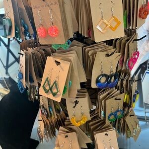 Live Show Only - Vibrant Handmade Earrings for Live Show